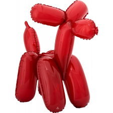 Javoli Piros kutya fólia lufi 48 cm party kellék