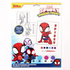 Javoli Pókember Spidey Friends számos kifestő szett kreatív és készségfejlesztő
