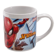 Javoli Pókember Streets porcelán bögre 235 ml (8 oz) Díszdobozban bögrék, csészék