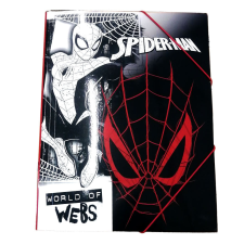 Javoli Pókember World of Webs A/4 gumis mappa mappa