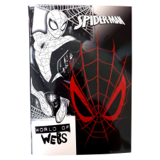 Javoli Pókember World of Webs B/5 vonalas füzet 40 lapos füzet