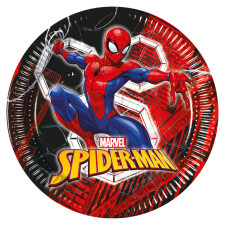Javoli Pókember World of Webs papírtányér 8 db-os 23 cm FSC party kellék
