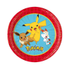 Javoli Pokémon Next Generation papírtányér 8 db-os 20 cm FSC