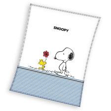 Javoli Snoopy Flower polár takaró 130x170cm lakástextília