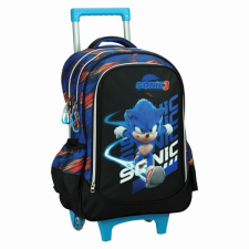 Javoli Sonic a sündisznó Brawn gurulós iskolatáska, táska 46 cm iskolatáska