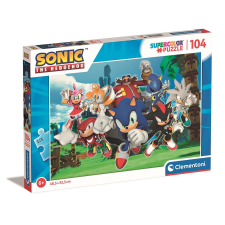 Javoli Sonic a sündisznó Characters 104 db-os puzzle Clementoni puzzle, kirakós