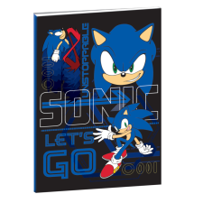 Javoli Sonic a sündisznó Go Fast B/5 vonalas füzet 40 lapos füzet