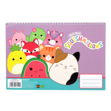 Javoli Squishmallows Feelin' A/4 spirál vázlatfüzet, 30 lapos füzet