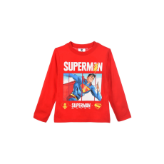 Javoli Superman Red gyerek hosszú póló, felső 4 - 10 év / 104 - 140 cm