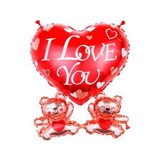 Javoli Szerelem Teddy Bears fólia lufi 48 cm party kellék