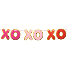 Javoli Szerelem XOXO felirat 200 cm party kellék