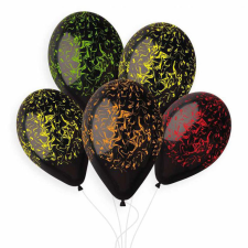 Javoli Színes márvány Marble léggömb, lufi 5 db-os 13 inch (33cm) party kellék