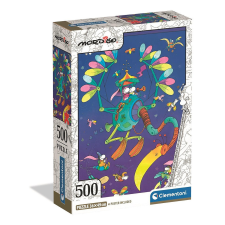 Javoli Színes Mordillo 500 db-os Compact puzzle Clementoni puzzle, kirakós