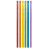 Javoli Színes Multicolor műanyag szívószál 6 db-os