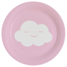 Javoli Szivárvány és Felhő Rainbow and Cloud papírtányér 8 db-os 18 cm party kellék
