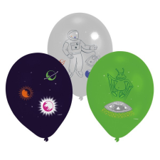 Javoli Űr Space léggömb, lufi 6 db-os 11 inch (27,5 cm) party kellék