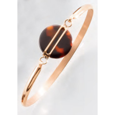 Javoli Victoria Rose gold színű barna mintás karkötő karkötő