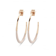 Javoli Victoria Rose gold színű fehér mintás fülbevaló fülbevaló