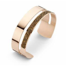 Javoli Victoria Rose gold színű fekete köves karkötő karkötő