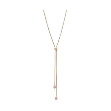 Javoli Victoria Rose gold színű rózsaszín köves nyaklánc nyaklánc