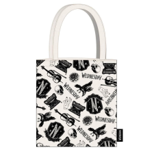 Javoli Wednesday Black shopping bag, bevásárlótáska 39 cm gyerek hátizsák, táska