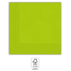 Javoli Zöld Unicolour Light Green szalvéta 20 db-os 33x33 cm FSC
