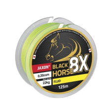  Jaxon black horse 8x fluo braided line 0,10mm 125m horgászzsinór