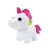 Jazwares Adopt Me neon világító unikornis plüss, 30 cm (AME0011)
