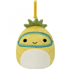 Jazwares Kulcstartós plüssfigura, Maui az ananász búvármaszkkal, Squishmallows 9 cm, SQCR00789 plüssfigura