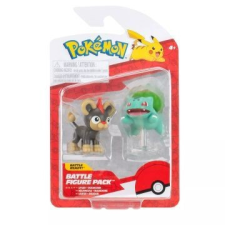 Jazwares Pokémon: 2 db-os figura csomag - Litleo, Bulbasaur játékfigura