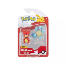 Jazwares Pokémon: 2 db-os figura csomag - Magby, Squirtle játékfigura