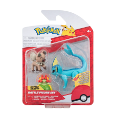 Jazwares Pokémon 3 db-os figura csomag - Rockruff, Bellossom, Vaporeon játékfigura