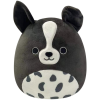 Jazwares Squishmallows 13 cm - Monty a fekete foltos border collie, SQCR02600