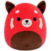 Jazwares Squishmallows 20 cm - Cici a vöröspanda barna hassal, SQCR06607