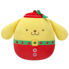 Jazwares Squishmallows 20 cm - (Ünnepek) Pompompurin piros ruhában zöld övvel, SQSN00522 plüssfigura
