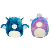 Jazwares Squishmallows: Kifordítható sárkány és unikornis plüss - 13 cm