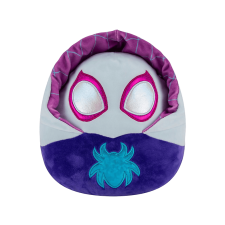 Jazwares Squishmallows Pókember, Ghost Spider plüss, 13 cm (SQK0454) plüssfigura