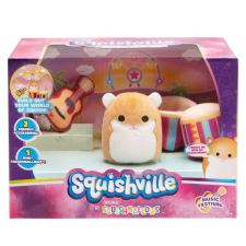 Jazwares Squishville mini plüss játékkészlet, Music Festival készlet, SQM0057-5 plüssfigura