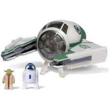 Jazwares Star Wars - Small Vehicle - Jedi Starfighter - Yoda játékfigura