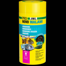 JBL Pronovo Malawi Flakes &quot;M&quot; - Akváriumi alaptáp granulátum 8-20 cm-es sügérek számára (1000ml/500g) haleledel