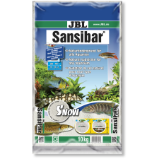 JBL Sansibar Snow | Hófehér homok édesvízi és tengervízi akváriumokhoz - 10 Kg halfelszerelések