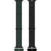 JCPAL FlexDuo Apple Watch Szíj 38/40/41mm Fekete/Zöld (JCP6317)