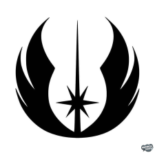  Jedi logó Star Wars Autómatrica matrica