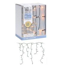  Jégcsap 160 LED-es adapteres bővítő elem meleg dekorációs kellék