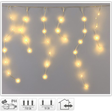  Jégcsap 360 LED-es transzparens adapteres meleg dekorációs kellék