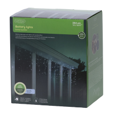  Jégcsap 384 LED-es programos elemes hideg 14m dekorációs kellék