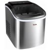  Jégkészítő Oliver Voltz OV51447CS, 120 W, 12 kg/24 óra, 1,3 l, 9 kocka munkaciklusonként, Jég és víz jelző, Inox