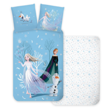 Jégvarázs Disney Jégvarázs Snowing Day gyerek ágyneműhuzat 100×135 cm, 40×60 cm lakástextília