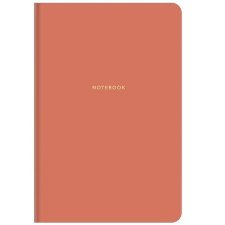  Jegyzetfüzet, B5, vonalas, 80 lap, keményfedeles, SHKOLYARYK, narancs füzet