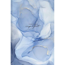  Jegyzetfüzet, B5, vonalas, 80 lap, keményfedeles, SHKOLYARYK "Imperfectly perfect", kék füzet